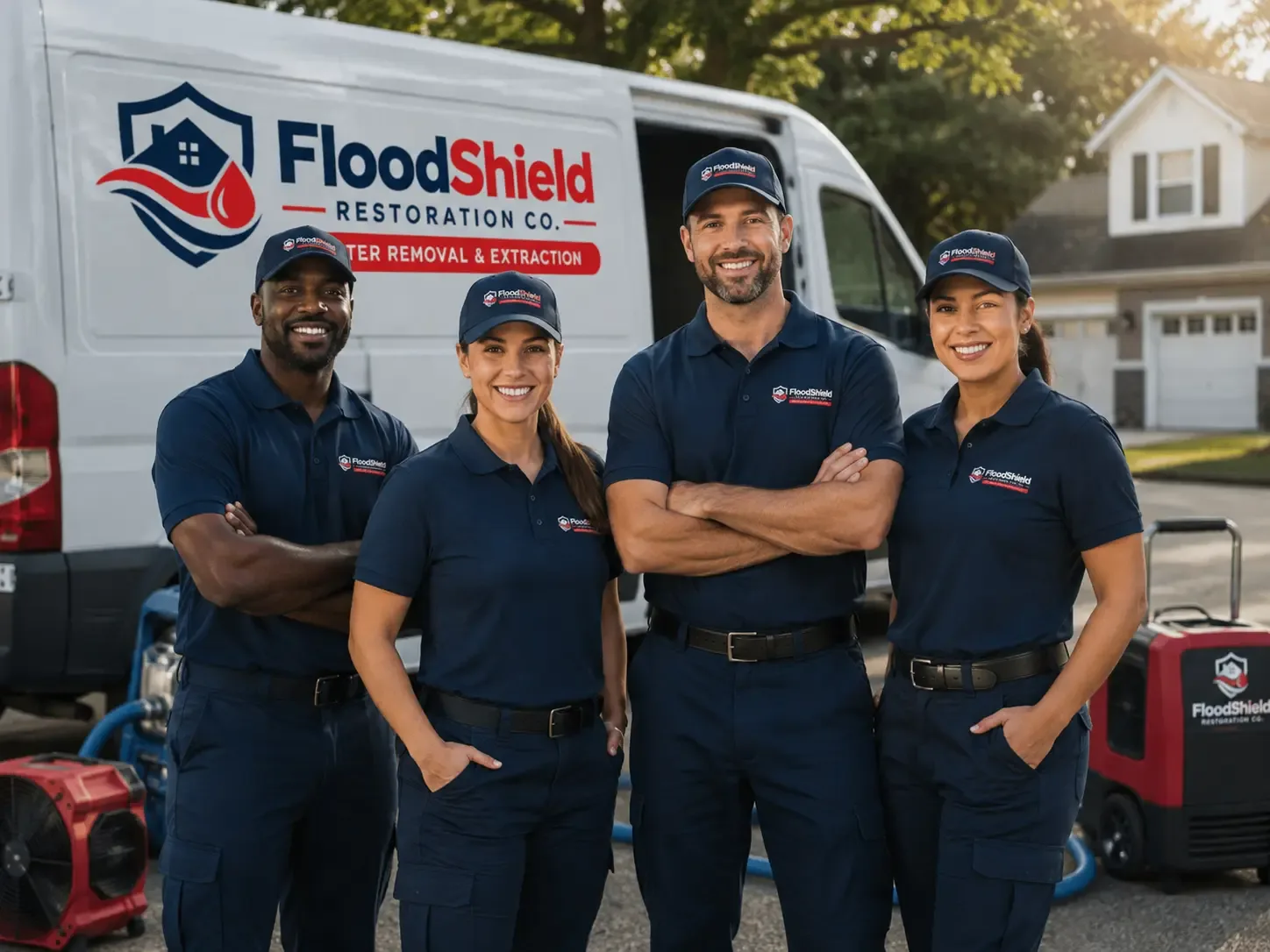 Flood Damage Restoration company in Isaban, WV