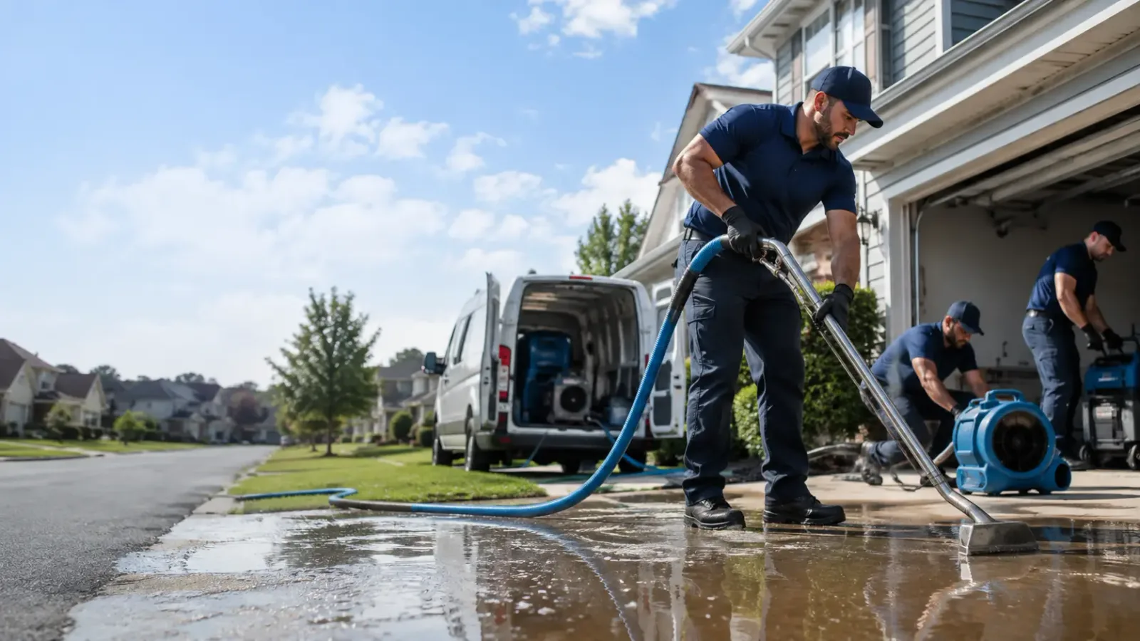 Flood Damage Restoration in Isaban, WV